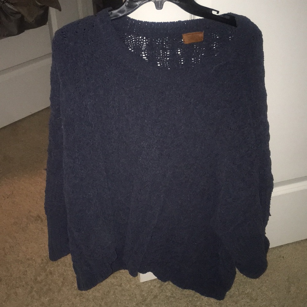 Blue oversized sweater from swank btq